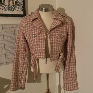 WALTER Boucle cropped jacket